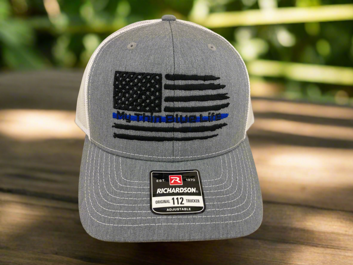 My Thin Blue Life Flag Hats