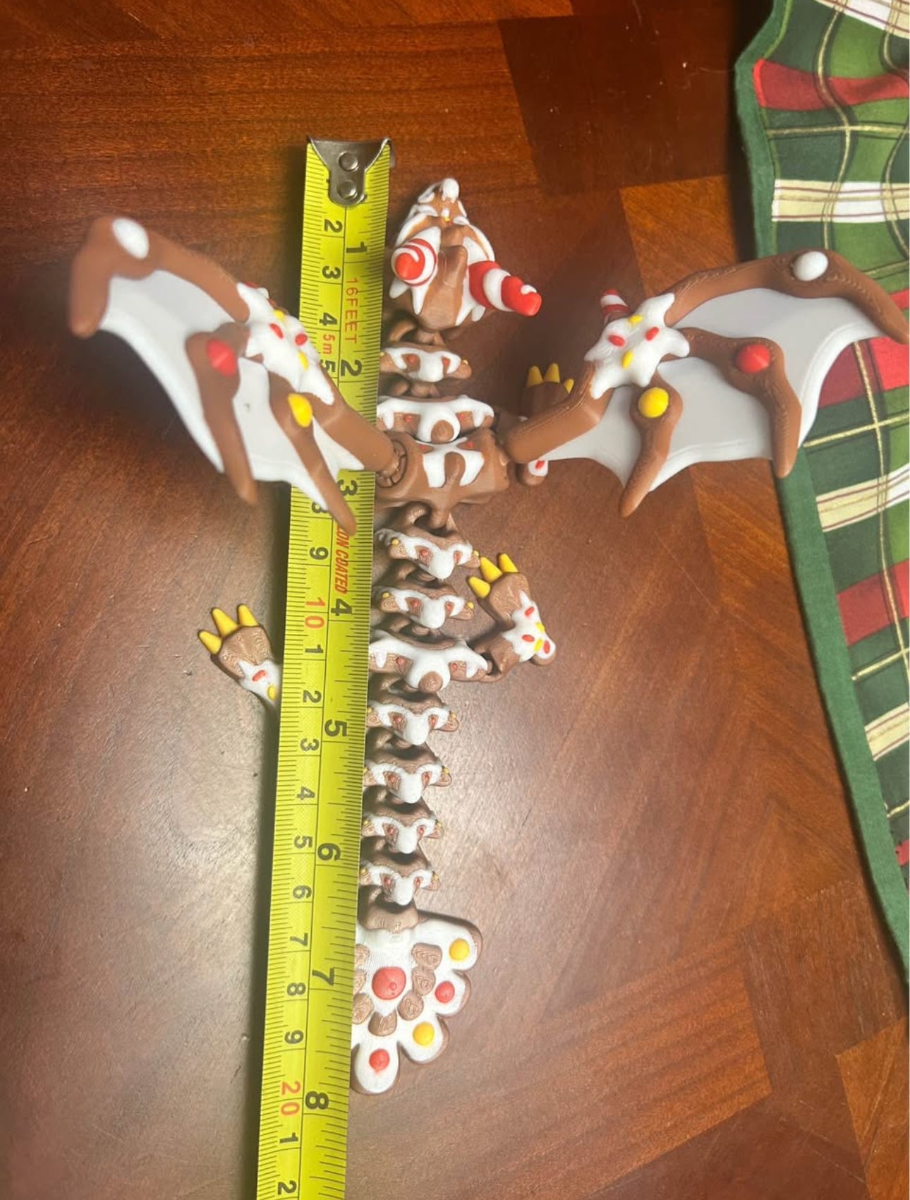 Gingerbread Dragon - Articulated 3d Print