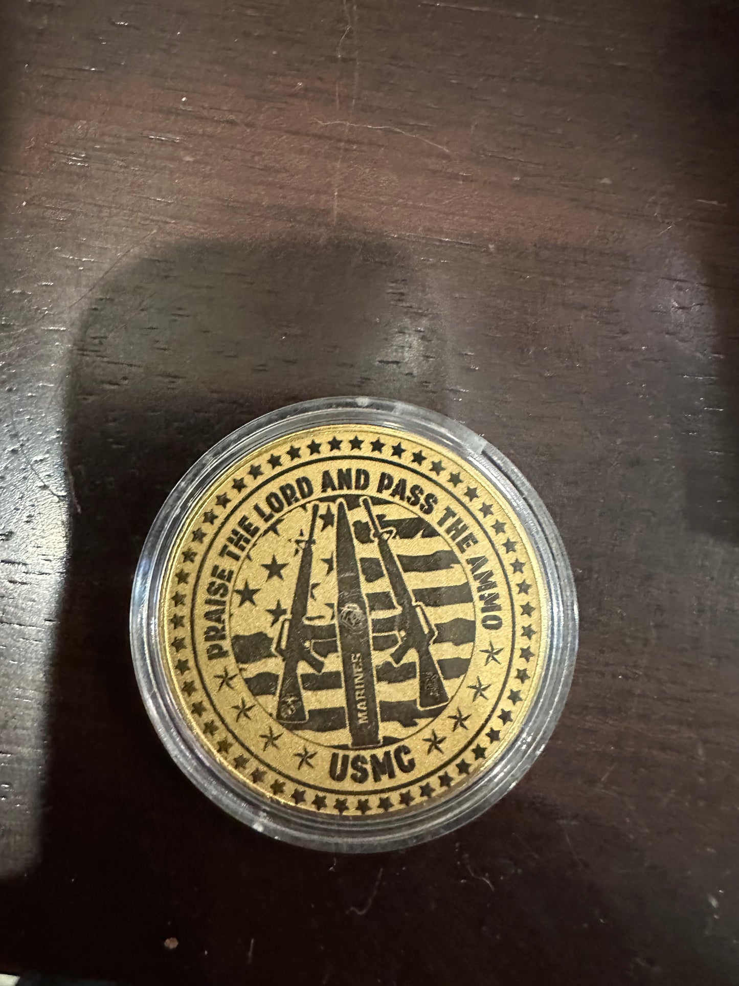 Custom Engraved- Solid Brass Challenge Coin