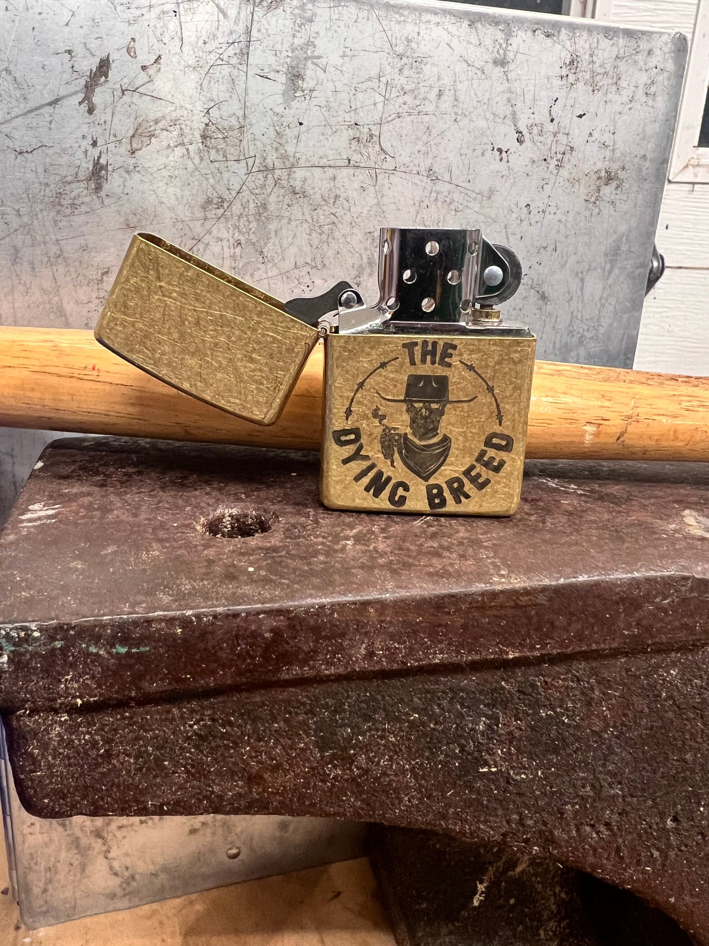 Dying Breed Zippo - Brass Limited Release