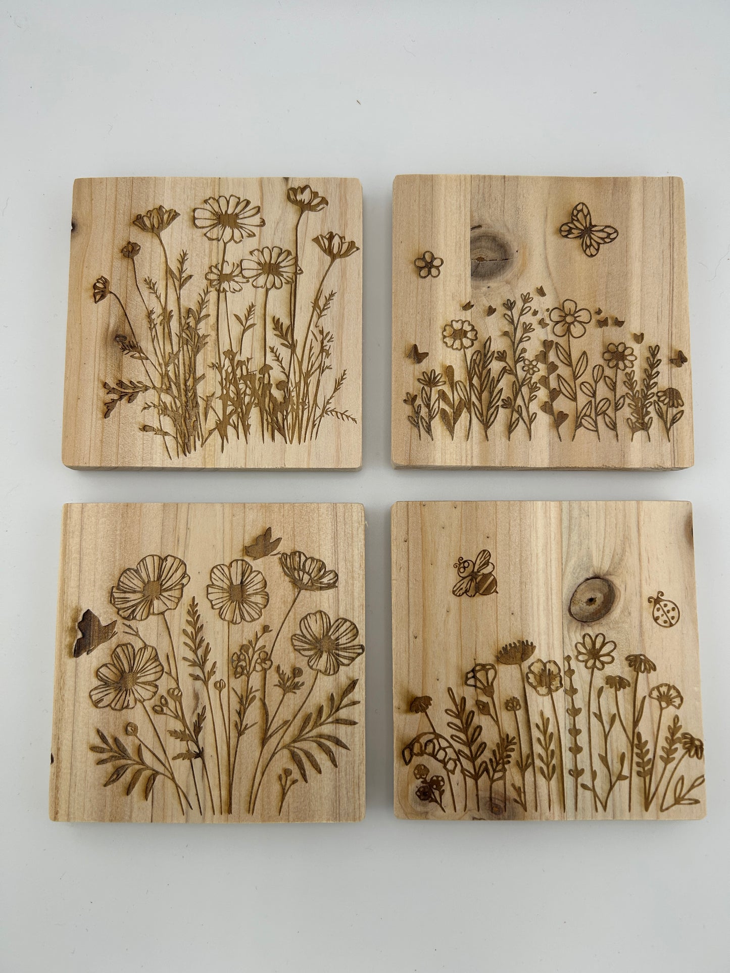 Wildflower Coasters