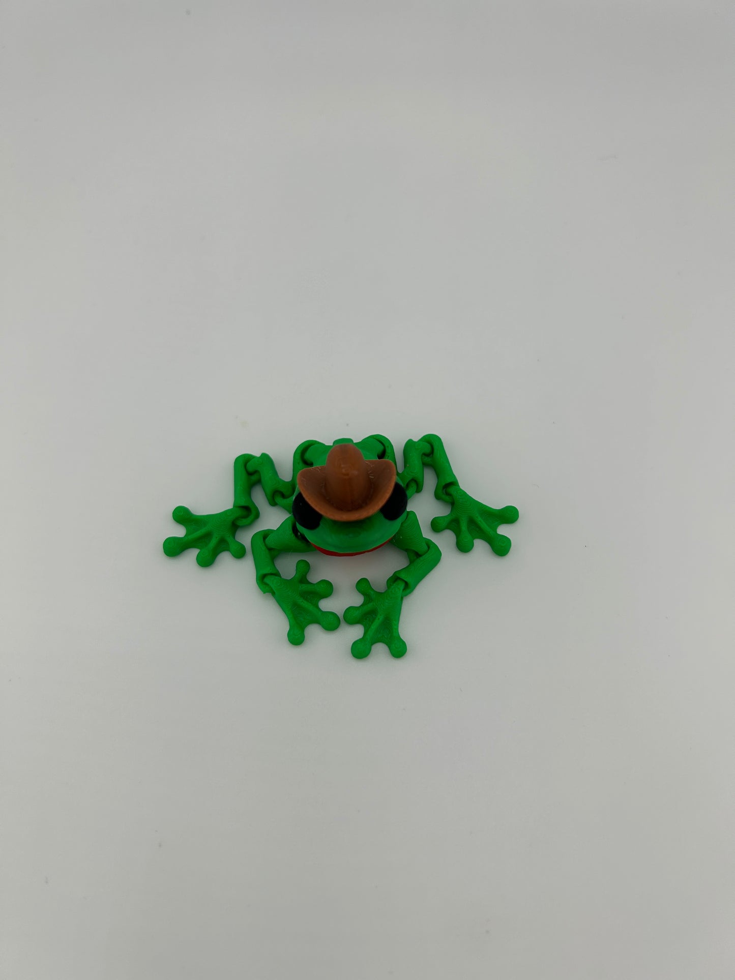 Wiggly Frog Figurine