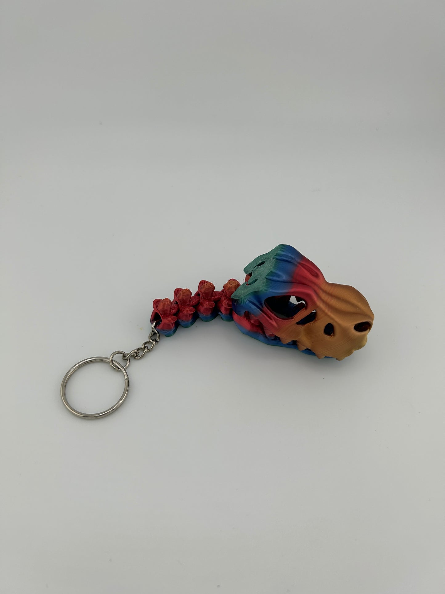 Skeleton T-Rex Keychain