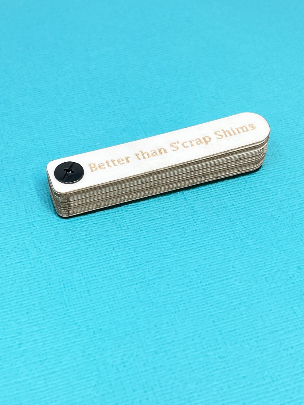Paper Shim Stack - Leveling Aid – TRACER MOUNTAIN ENGRAVING