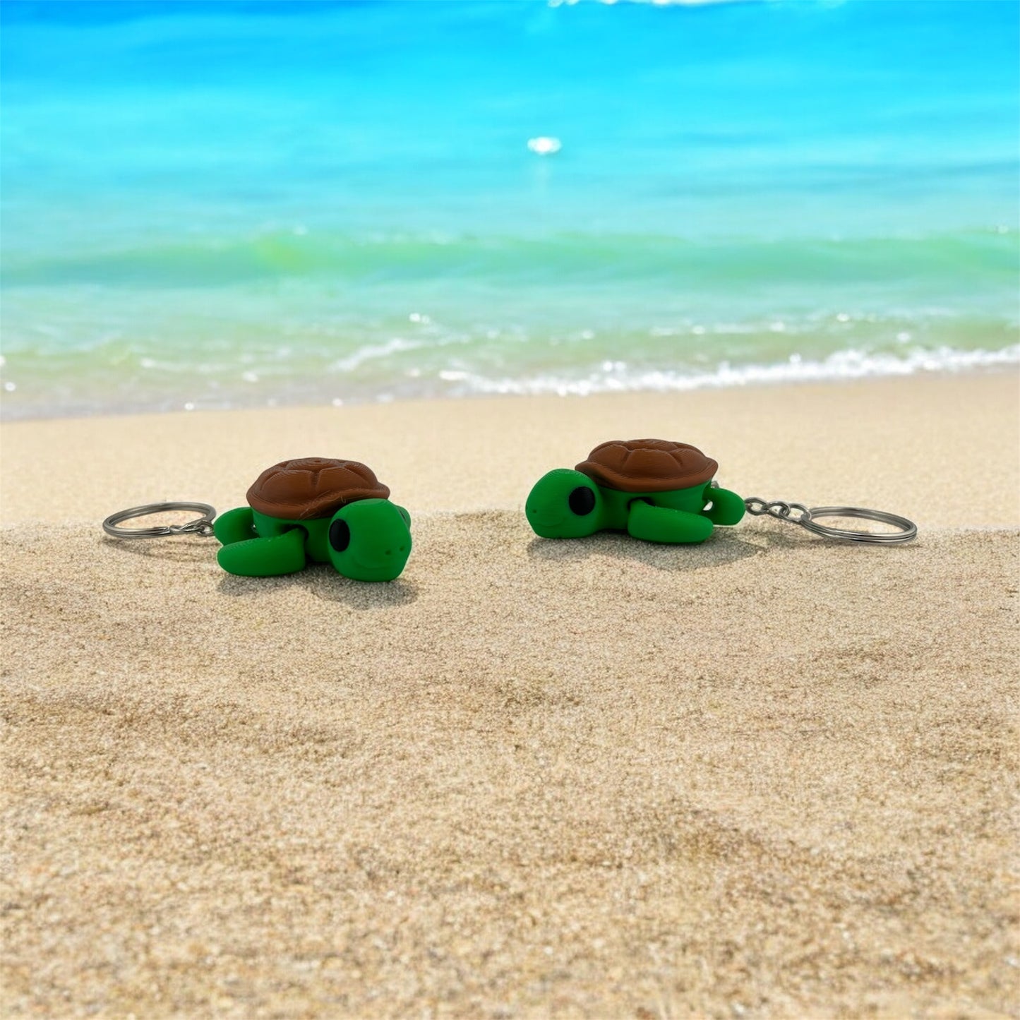 Turtle keychain
