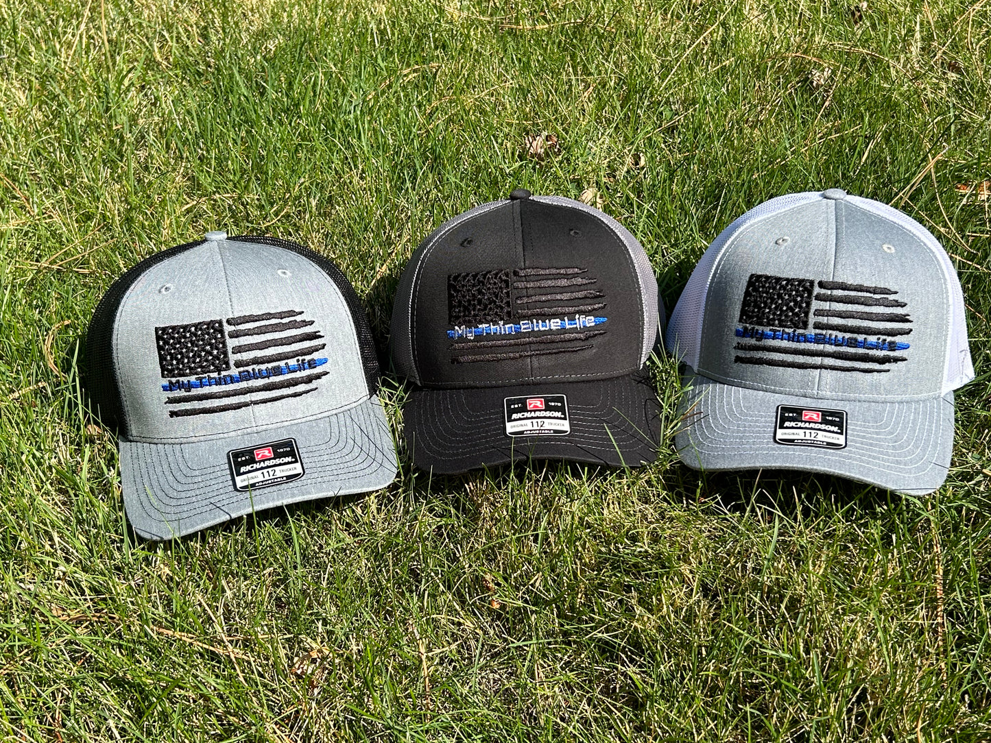 My Thin Blue Life Flag Hats