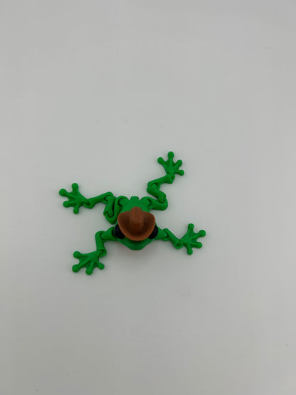 Wiggly Frog Figurine