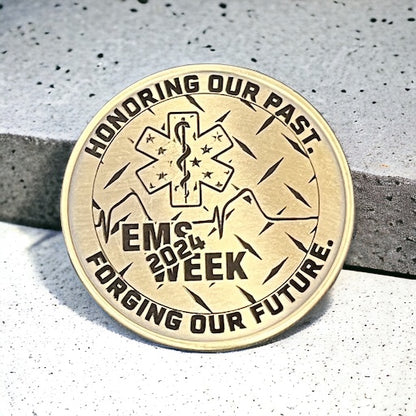 EMS Week 2024 Challenge Coin