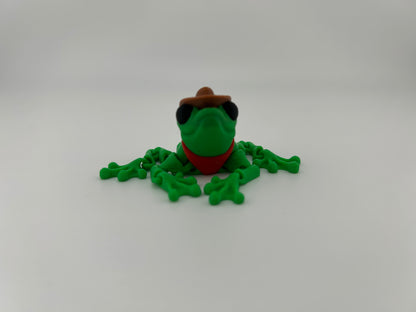 Wiggly Frog Figurine