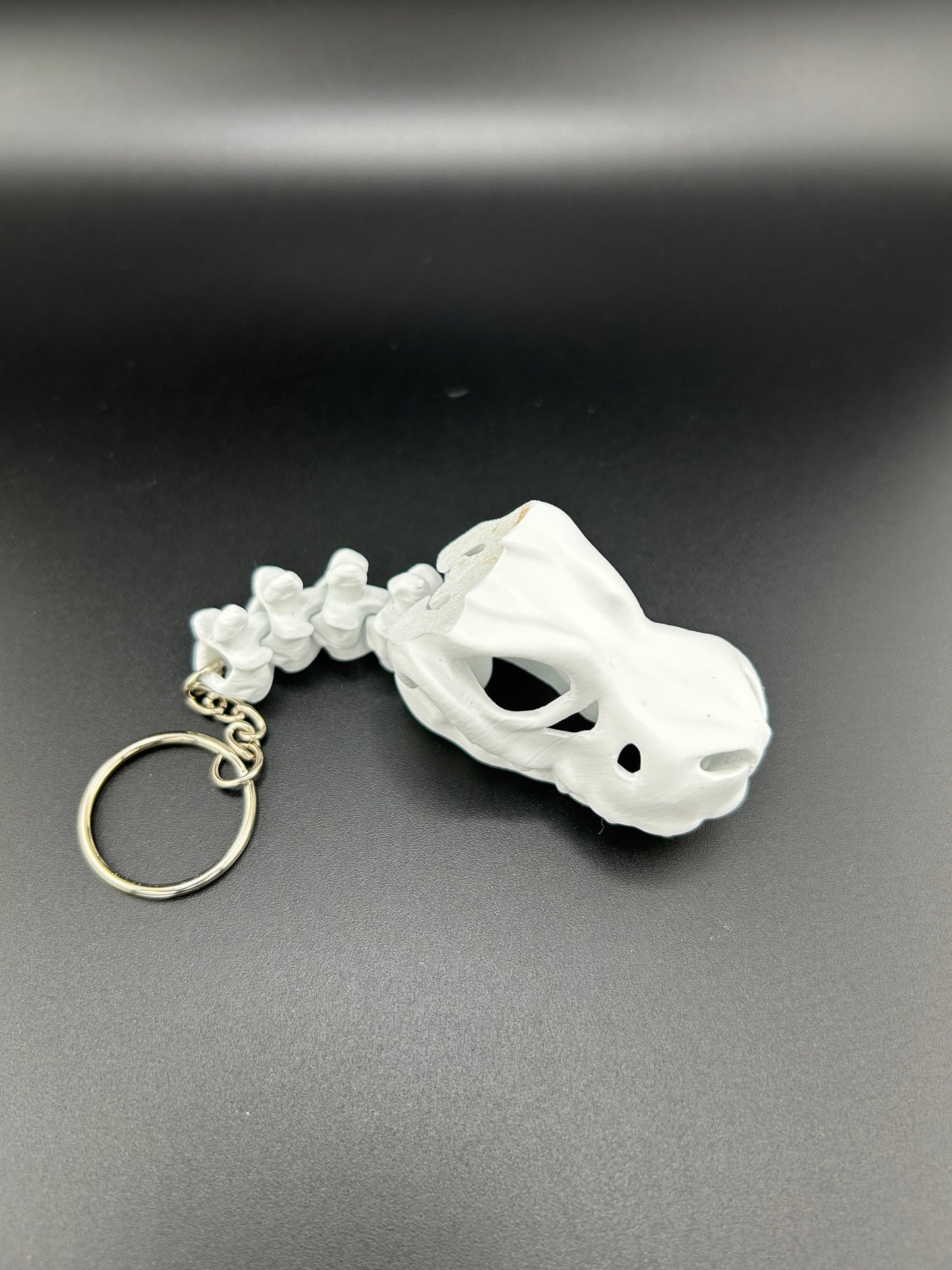 Skeleton T-Rex Keychain