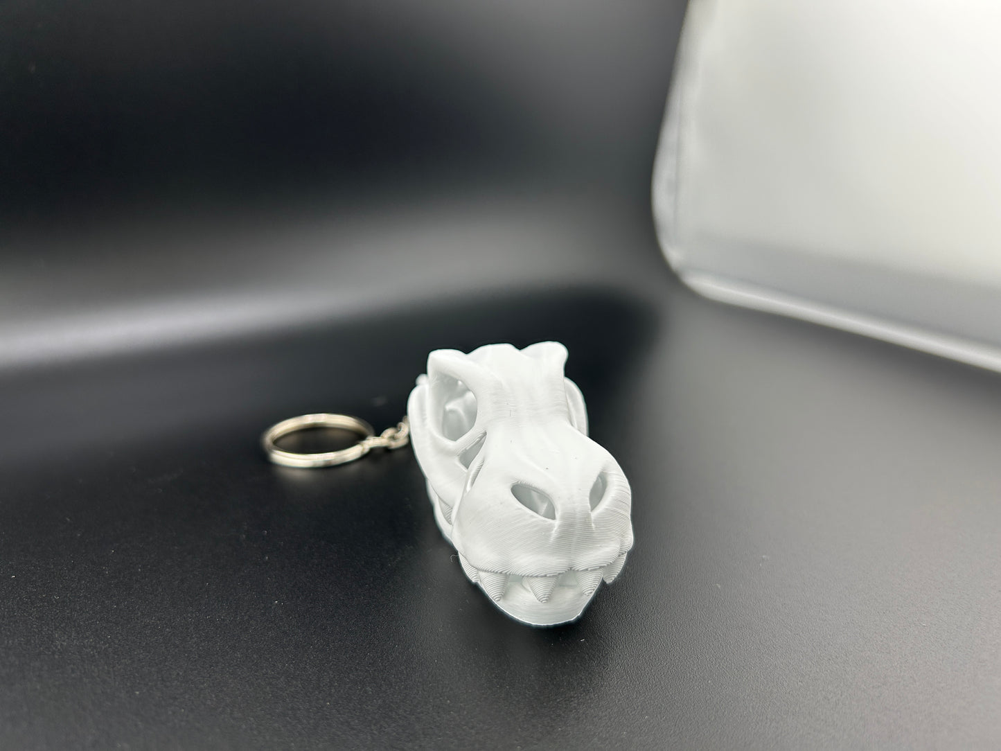 Skeleton T-Rex Keychain