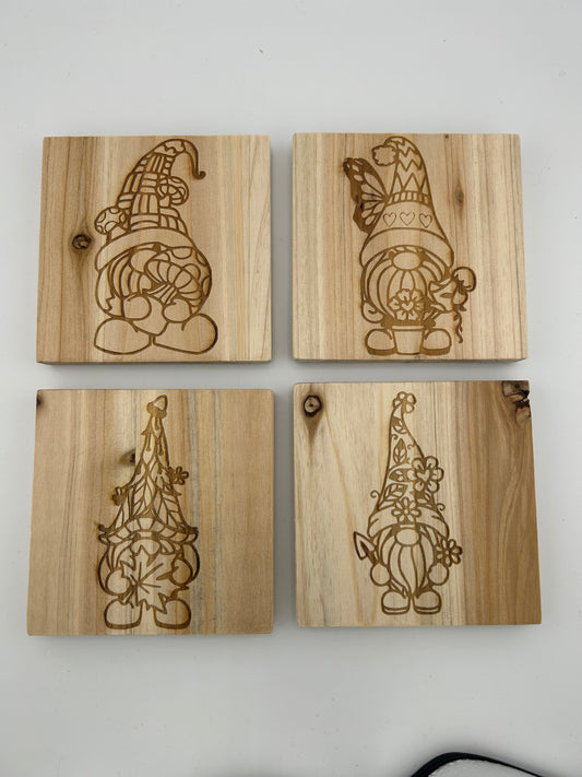 Gnome Coasters