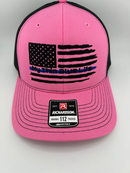 My Thin Blue Life Flag Hats