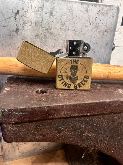 Dying Breed Zippo - Brass Limited Release