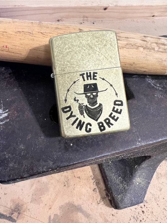 Dying Breed Zippo - Brass Limited Release