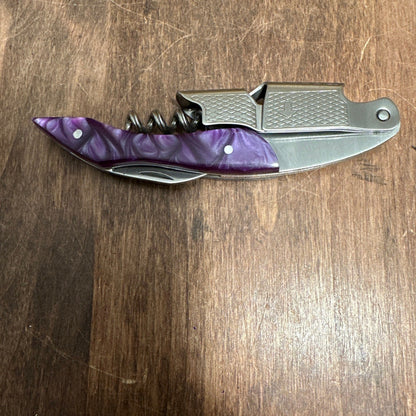 Engravers Blanks, NO LOGO,  Ships From Idaho, USA, Wine Bottle Opener, Professional Double Hinge Corkscrew Key, Lot of 10